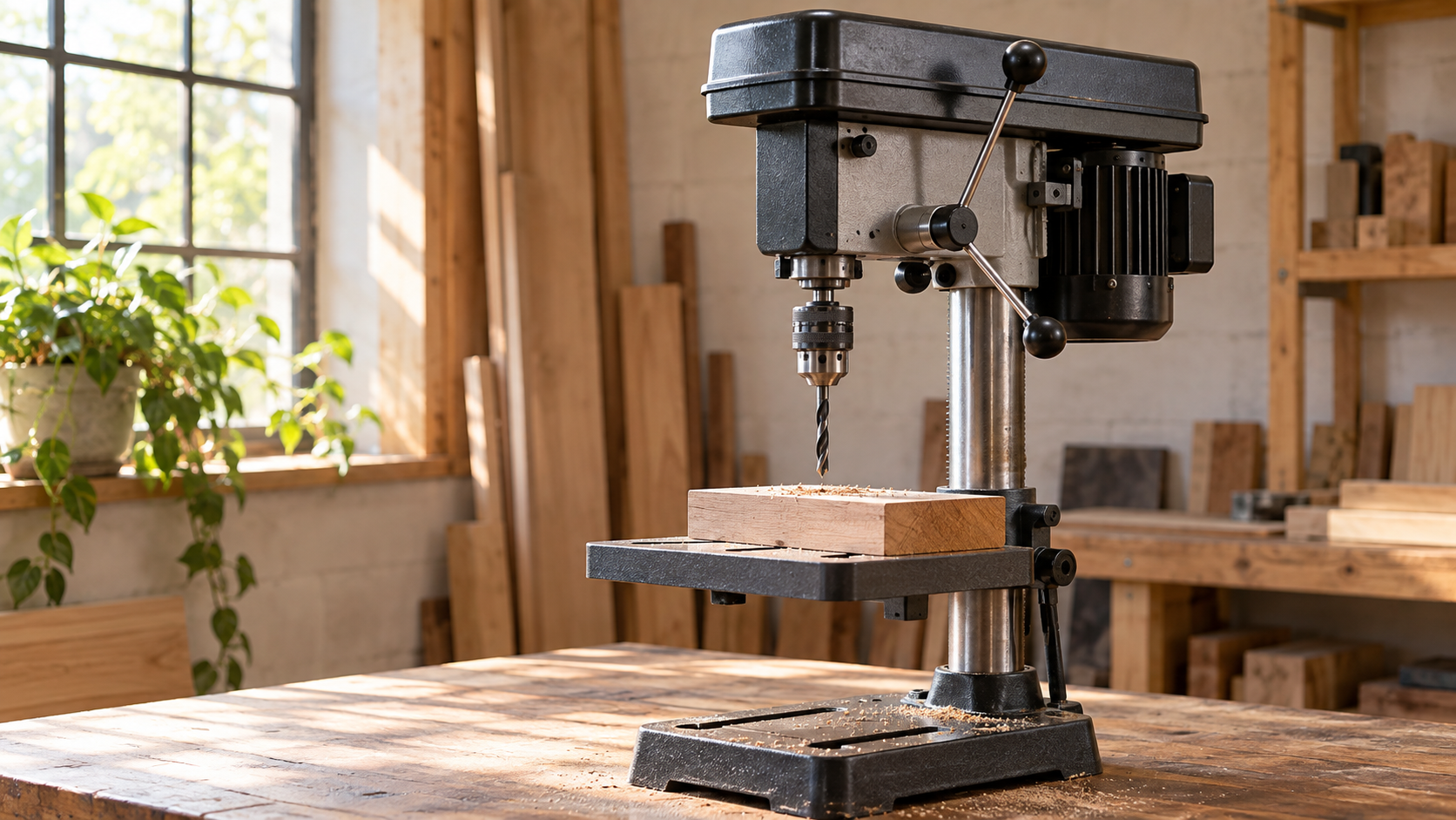 Kolomboor voor houtbewerking