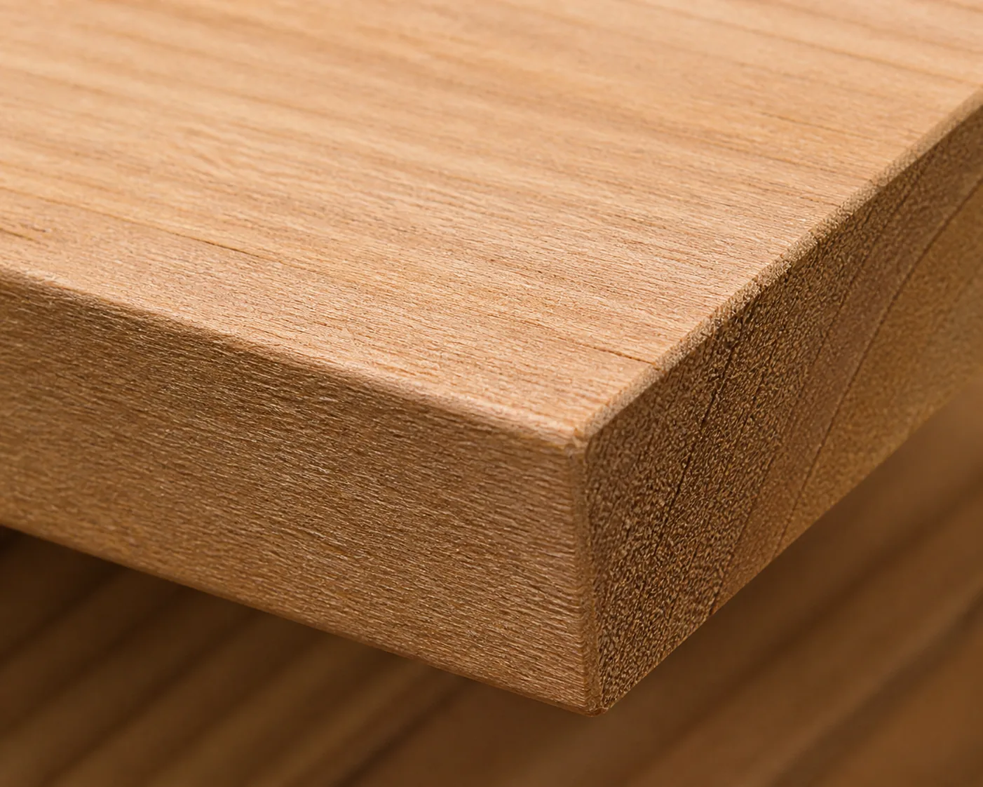 Accoya houtnerf detailfoto