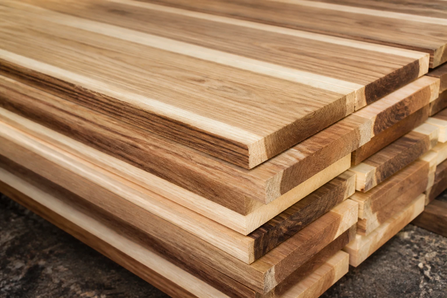 Hickory houtsoort foto