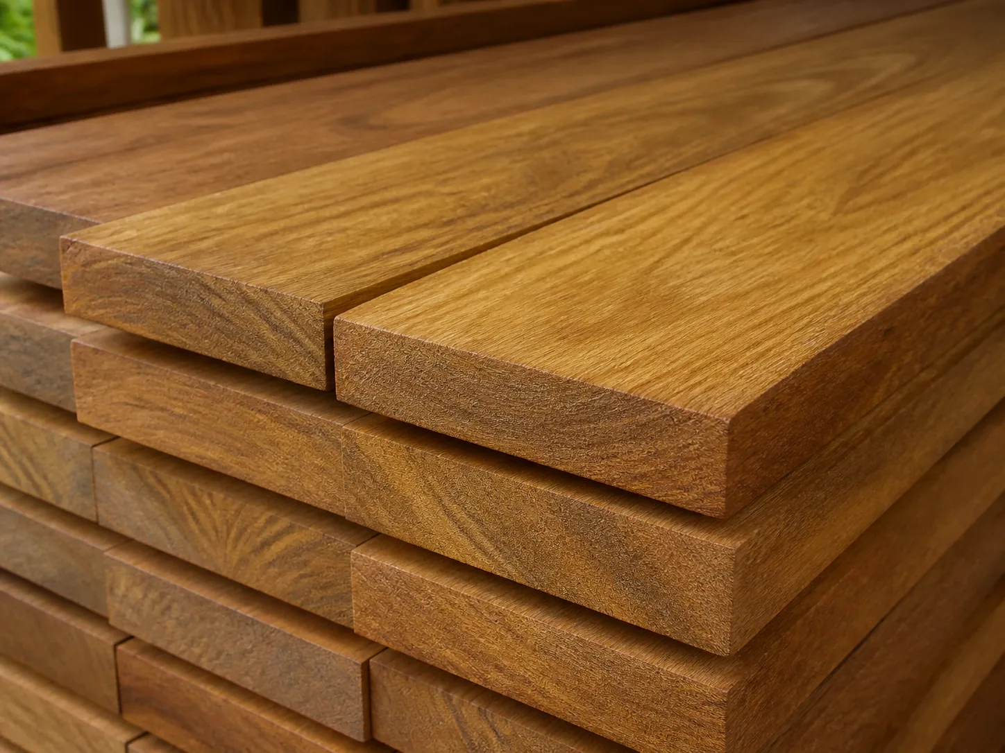 Teak houtsoort foto